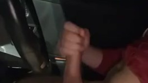 Car Cumshot