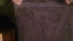 Big uncut dick releasing lot of cum