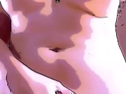 Bem molhadinha - Vanessa em desenho 14/16