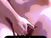 Bem molhadinha - Vanessa em desenho 8/16