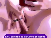 Bem molhadinha - Vanessa em desenho 9/16