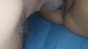 KingKama licking Sweet Aine's beautiful wet pussy until cumming with pleasure