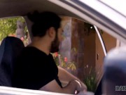 DADDY4K. Girl is fed up with egocentric BF that's why she seduces his dad 3/16