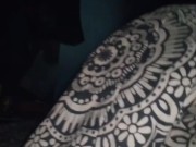 Step brother sneaks in step sister bed give her rough big cock 7/16