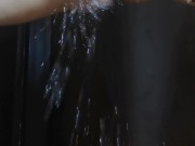Huge squirting on my bras while fucking myself with dildo 11/16