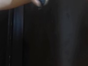 Huge squirting on my bras while fucking myself with dildo 13/16