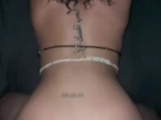 Sexy curly head ebony milf loves backshots from daddy bbc 11/16