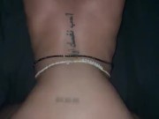 Sexy curly head ebony milf loves backshots from daddy bbc 16/16