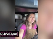 Babe spreading pussy closeup creampie dripping miXXXed with real life behind the scenes clips of day to day - Lelu Love 13/16