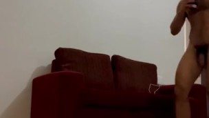 Golden Jaguar: Naked workout Part 1