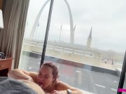 St Louis Arch - Missy Sucks Georges Cock With A View Of A National Monument 6/16