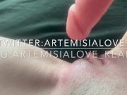 Artemisia Love POV_ playing with her wet pussy and her dildo_twitter:ArtemisiaLove9 1/16