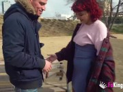 Horny redhead babe likes a good public shafting 7/16