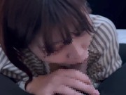 糸引くくらいたっぷりな精液を口いっぱい見せながらごっくんフェラで気持ちよくしちゃう♡　cum in mouth gokkun 4/16