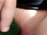 Fuck, gusto na magpakantot. Tigang na tigang.. pipino fuck for dalagang pinay 2/16