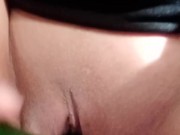 Fuck, gusto na magpakantot. Tigang na tigang.. pipino fuck for dalagang pinay 3/16