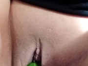 Fuck, gusto na magpakantot. Tigang na tigang.. pipino fuck for dalagang pinay 4/16