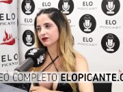 Divina Maru come el chupetin Bon Bon Bum en el cuarto picante de Elo Podcast