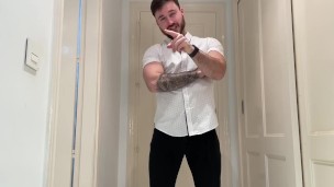 You lost the bet now kiss my ass