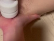 my pussy was gushing and squirting everywhere 3/16