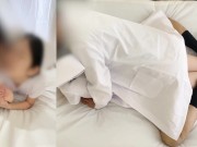 【新人看護師は、医者の射精係】「先生、今日もまんこ使って下さい」患者が使うベッドでちんこ挿入 6/16