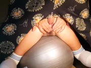 Personal Trainer Fuck me hard # Big Dick load tons of cum into my pussy 12/16