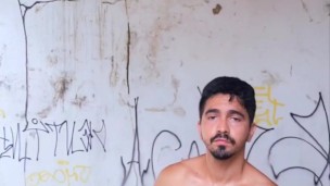 Exhib bator undressed into abandoned house