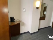 BJRAW Gorgeous busty blonde Lindsay Lee sucking cock and licking ass 1/16