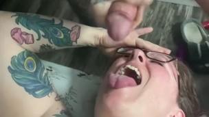 YES! CUM ON MY FACE!