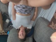 POV Closeup of Pussy Fucking - Horny brunette girl gets pussy fucked ! Tourn up the volume ! HD 13/16