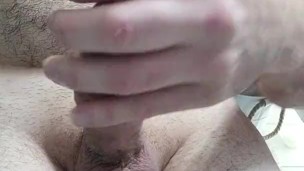 Playing with cum