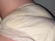 Prostate Massager inside my Nappy 15/16