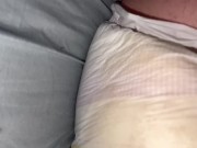 Prostate Massager inside my Nappy 4/16