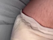 Prostate Massager inside my Nappy 7/16