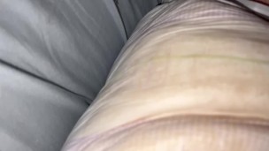 Prostate Massager inside my Nappy