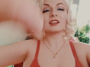 Sweaty Armpits FemDom POV compilation from Humiliatrix (Arya Grander) female domination dirty talk 7/16