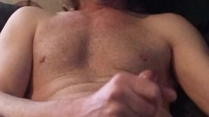 Huge Morning Boner Cum runs Down Cock (2023)