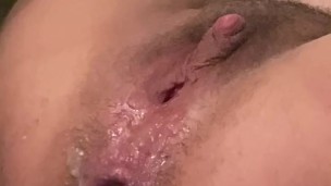 Fisting dildo, fave sitting POV