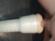 Hard cock gets drained after workout 12/16