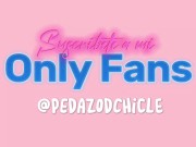 Pedazodchicle has a creamy pussy with a transparent dildo