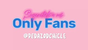 Pedazodchicle has a creamy pussy with a transparent dildo