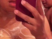 Amigo de toda la vida me encuentra duchándome y por fin se nos hizo follar 8/16