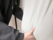 【素人／カップル】ノーパンスカートの彼女立ちバックでハメちゃう／日本人／ japanese - Screenshot 4 of 16 - No Panties