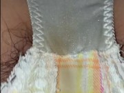 素人パンツが愛液でグチョグチョ♡布団の中で自撮りオナニー♡喘ぎ声がリアルすぎw【個人撮影】 10/16