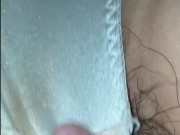 素人パンツが愛液でグチョグチョ♡布団の中で自撮りオナニー♡喘ぎ声がリアルすぎw【個人撮影】 12/16