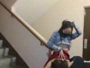 we fuck in the stairwell of a friend's building 2/16