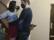 we fuck in the stairwell of a friend's building 8/16