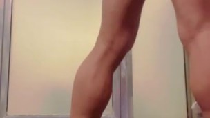 Big ass bottom/verse bi before shower