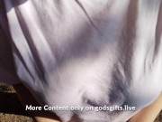 Sloppy Deepthroat & Cum in mouth in a Public Park 1/16