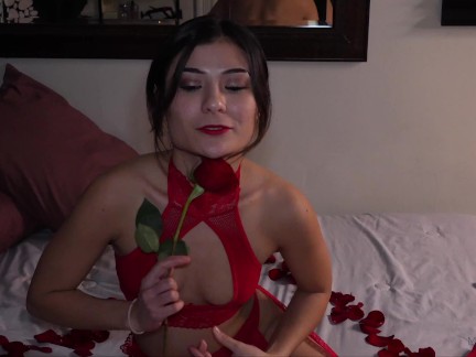 Valentine's Surprise Turns Rough Sex Squirt Session